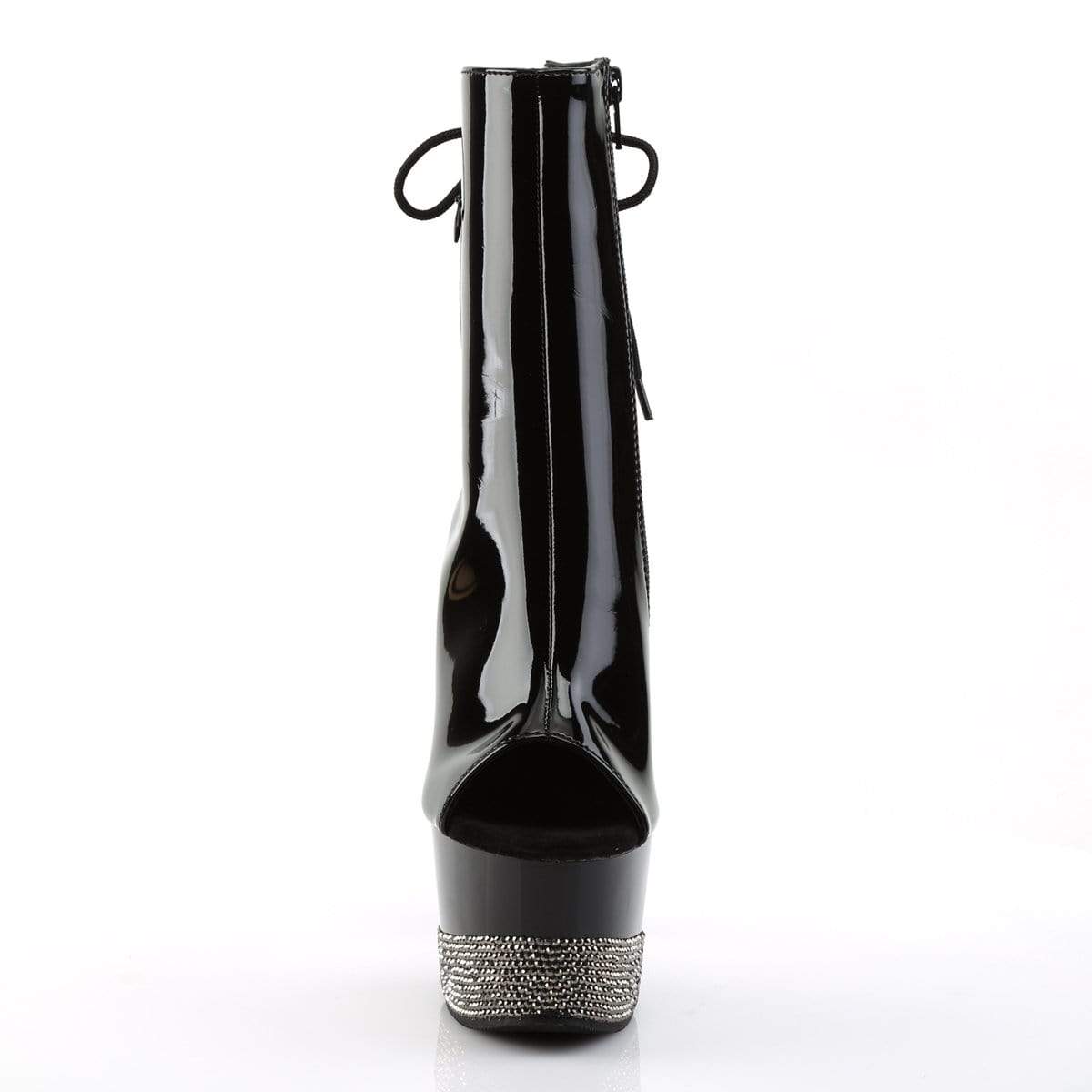 Adore 1018-3 Black Pewter Rhinestone