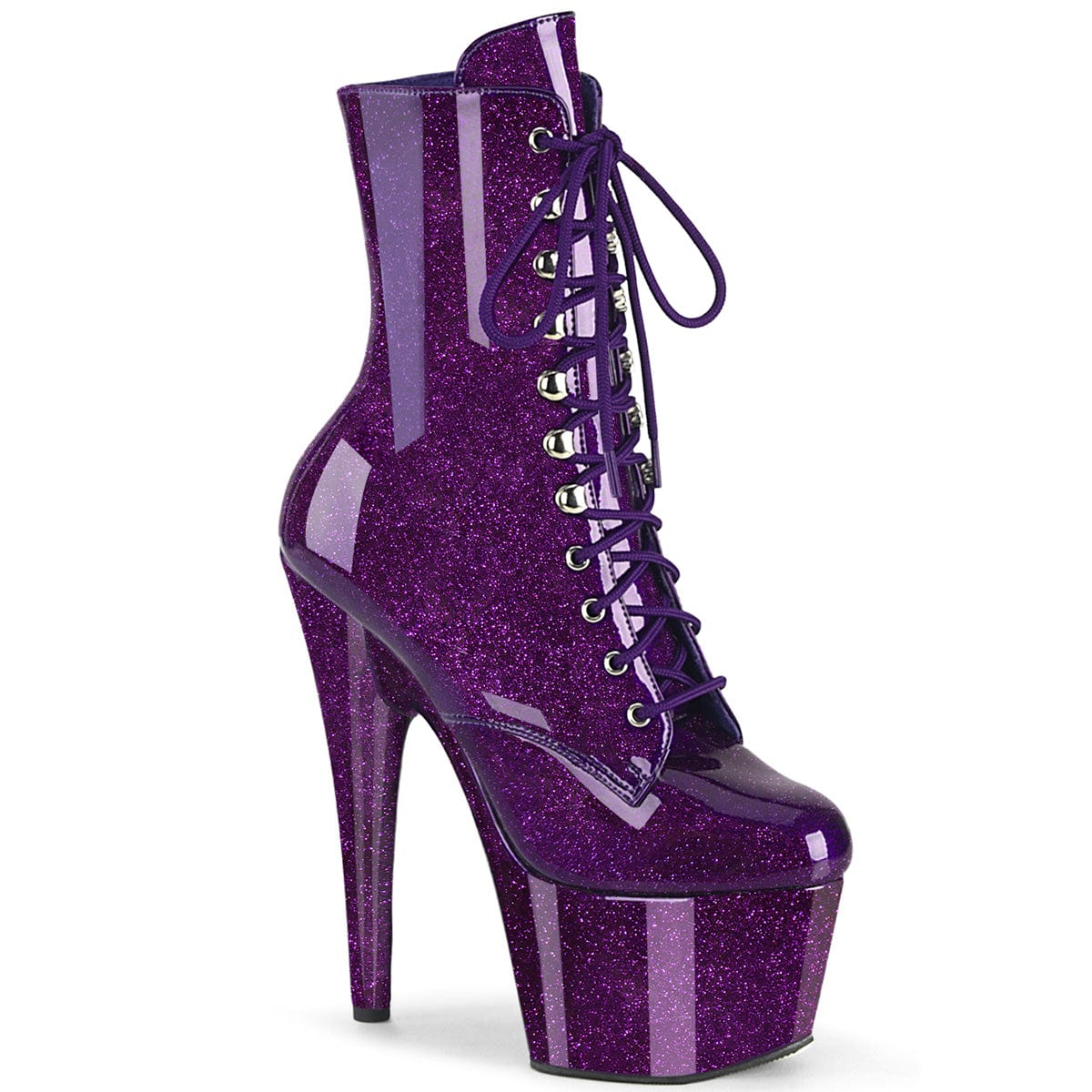 Pleaser Shoes ADO1020GP/PPG/M 7 inch