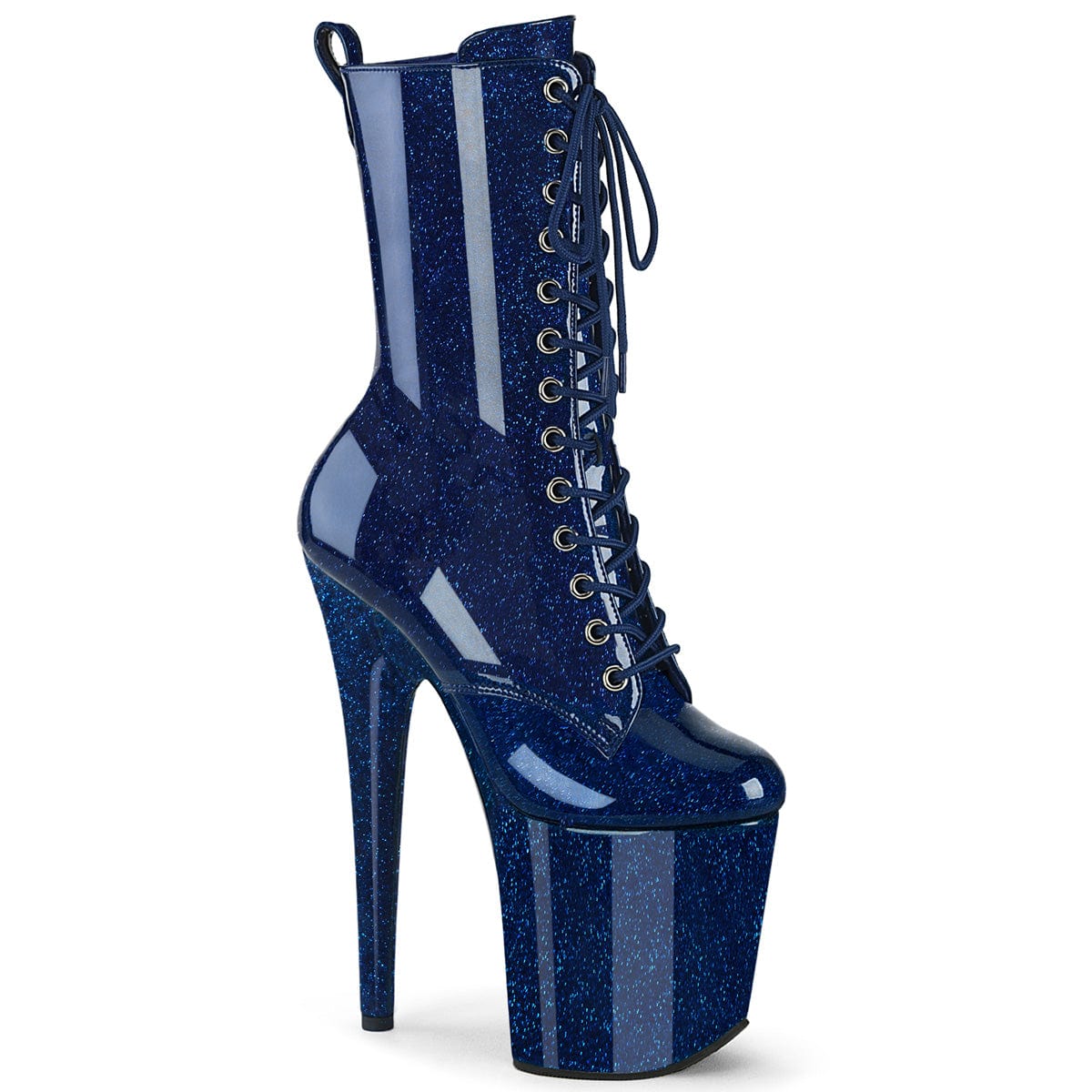 Pleaser Shoes *PRE-ORDER. DROPS 4/25.* FLAM1040GP/NBG/M 8 INCH