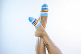 Rolling Accessories Rainbow Toe Socks