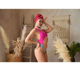 Shark Polewear Bodysuits Body Vashkelita Hot Pink/Striped