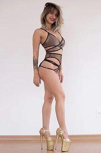 Witch Cheeky Shorts - Brown