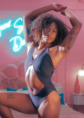 Sway Polewear Bodysuits Naomi Bodysuit- Black