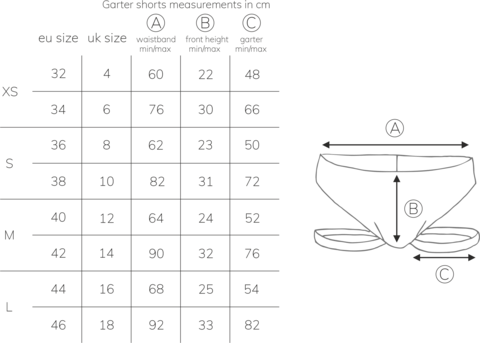 Sway Polewear Bottoms True Blue "mens" Garter Shorts