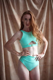 Sway Polewear Tops Bettie Top- Green Aventurine Regenerated