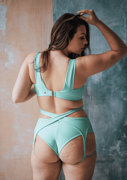 Sway Polewear Tops Candice Top- Green Aventurine Regenerated