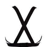 Sway Polewear Tops Harlequin Jayne Top - Black and White Stripes