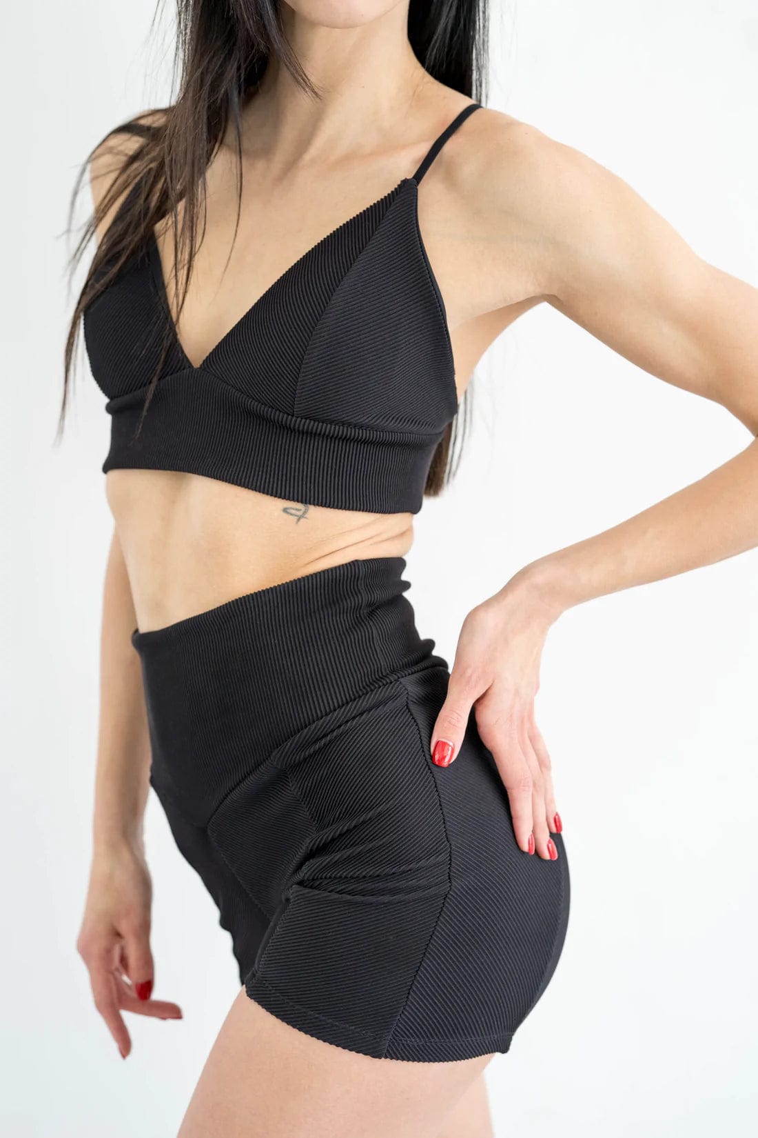 Sway Polewear Tops Serena Top- Regenerated Vinyl