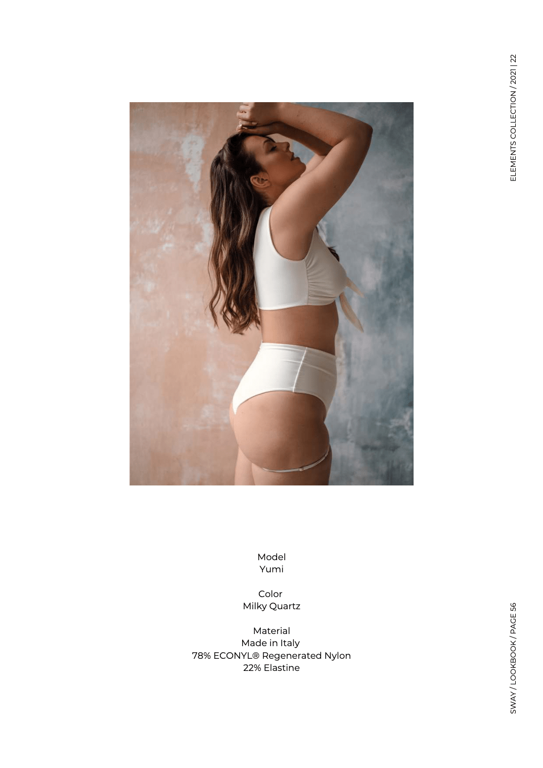 Sway Polewear Tops Yumi Top-Milky Quartz Regenerated
