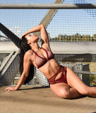 Kaizen Shorts Burgundy