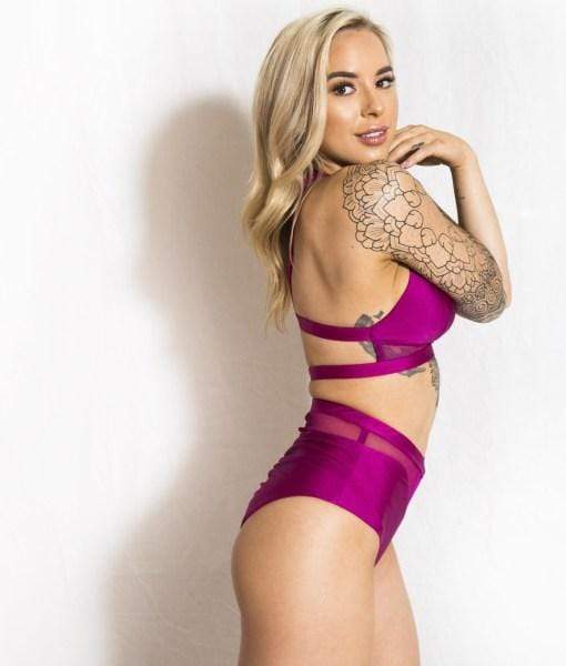 Tatiana Active Tops Lucia Top - Fuschia